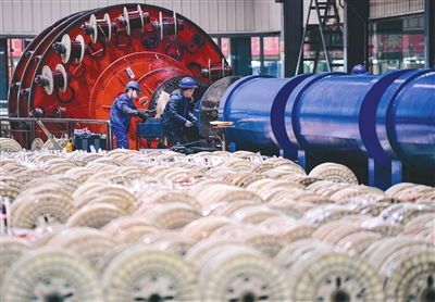 生產車間內一派繁忙景象
